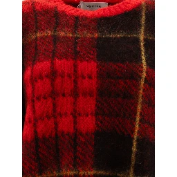 "Tartan Distressed" sweater