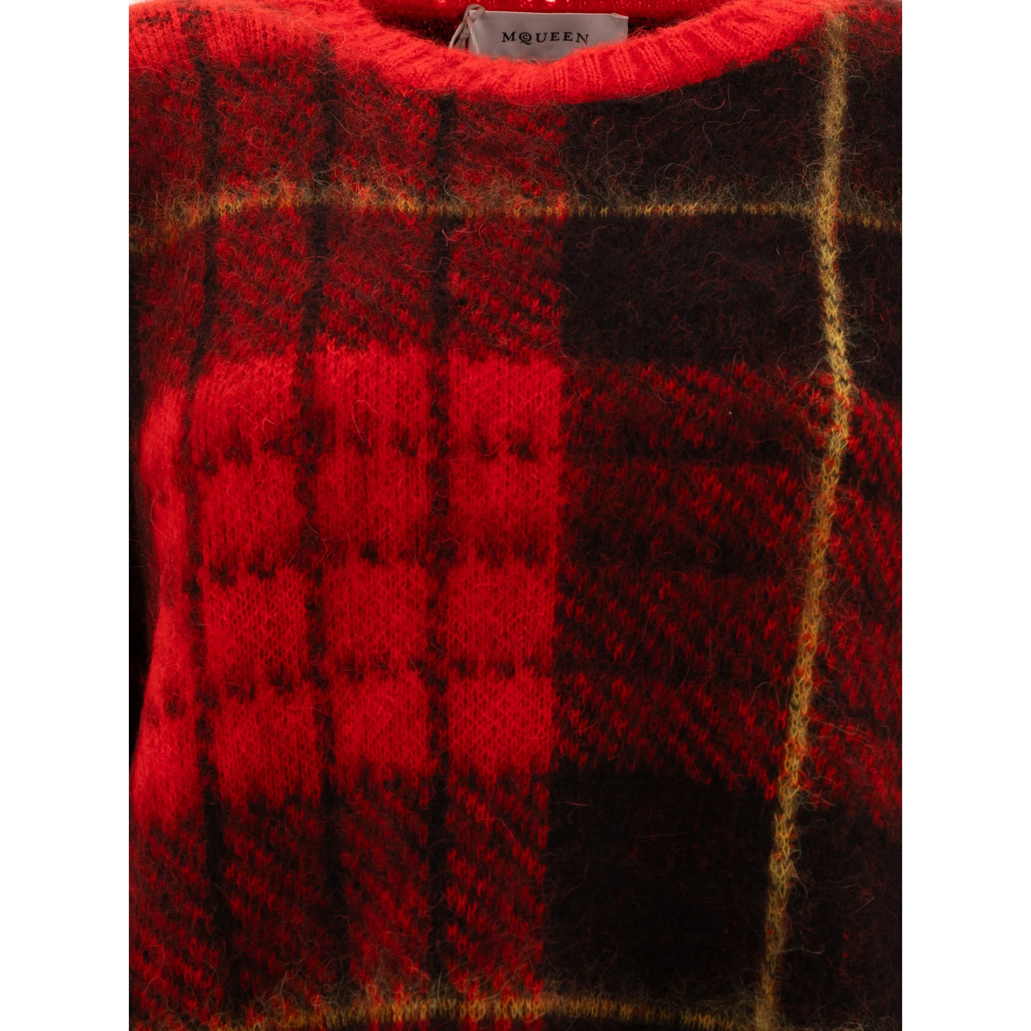 "Tartan Distressed" sweater
