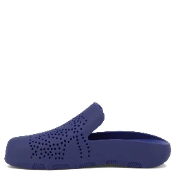 Rubber slipper with logo