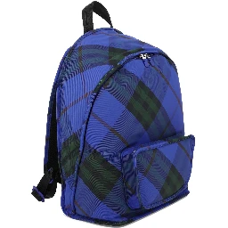 "Check" Nylon backpack