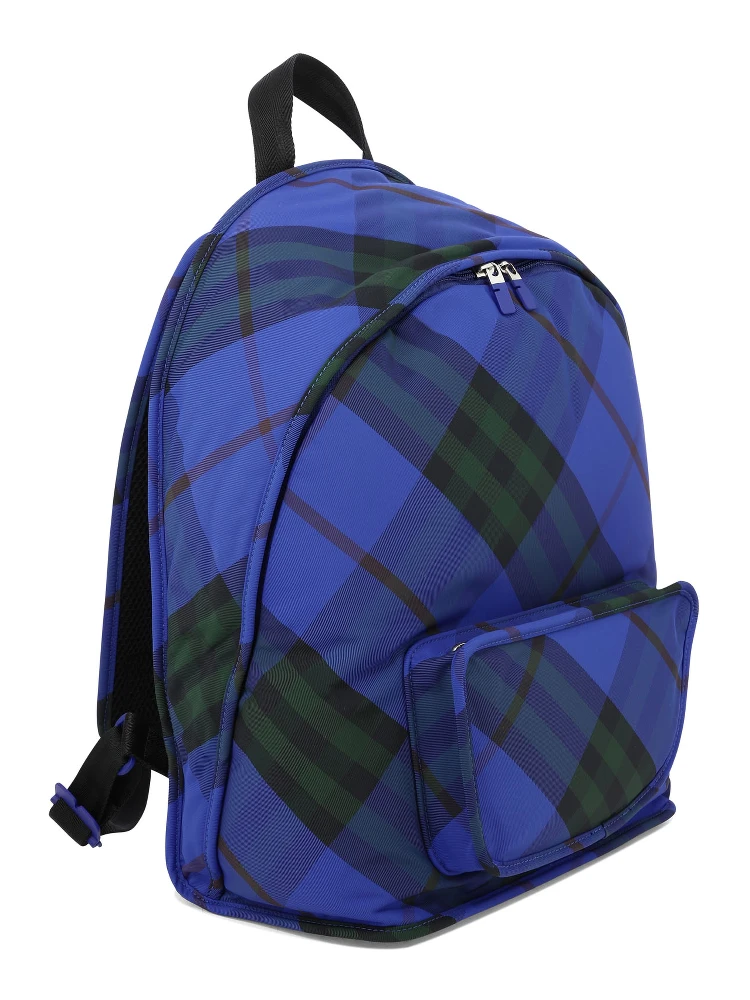 "Check" Nylon backpack alternative