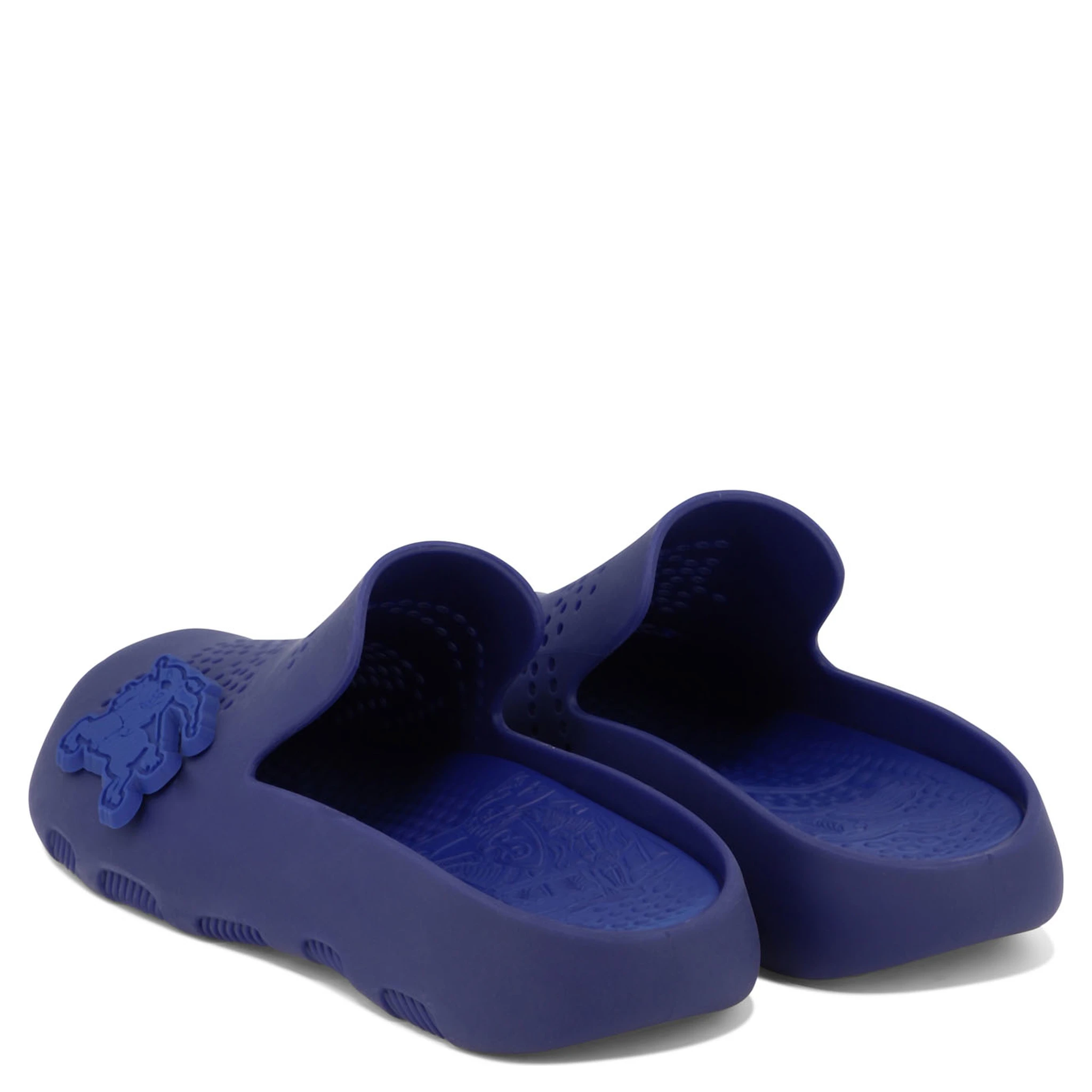 Rubber slipper with logo