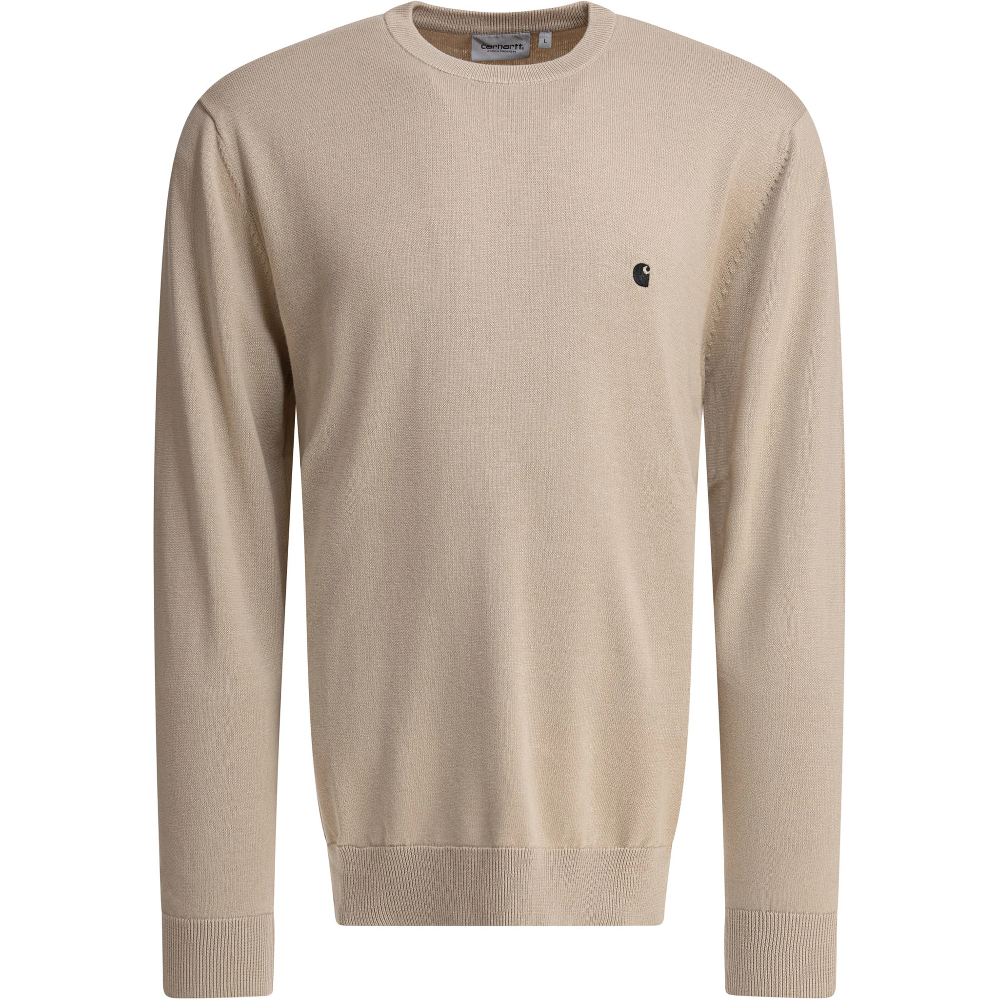 Crew-neck sweater with logo