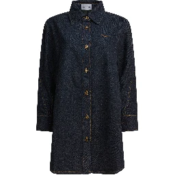 Denim shirt with embroidery GIVENCHY