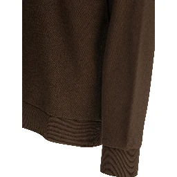 "Script Embroidery" sweatshirt