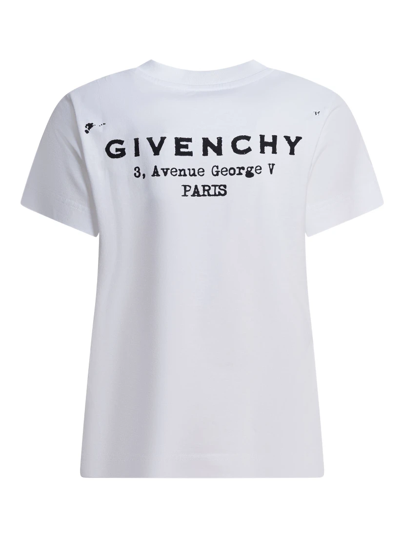 T-shirt with GIVENCHY print