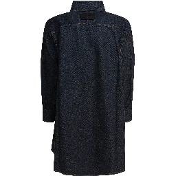 Denim shirt with embroidery GIVENCHY