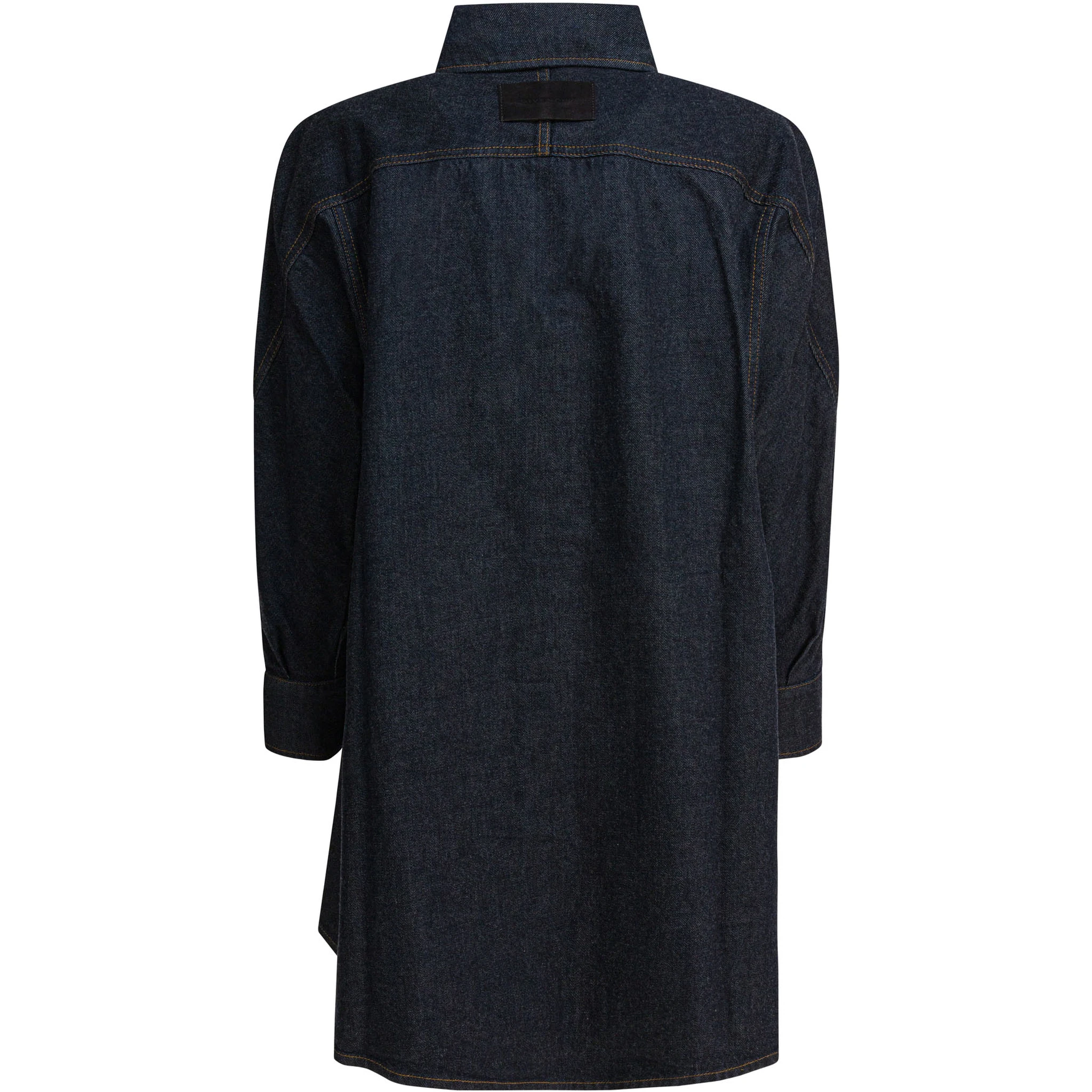 Denim shirt with embroidery GIVENCHY