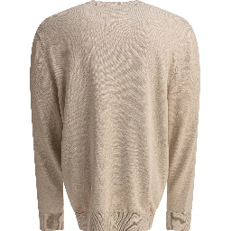 Crew-neck sweater with logo