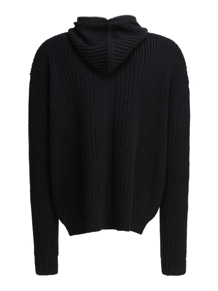 Wool zipper cardigan alternative