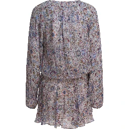 Floral flared dress