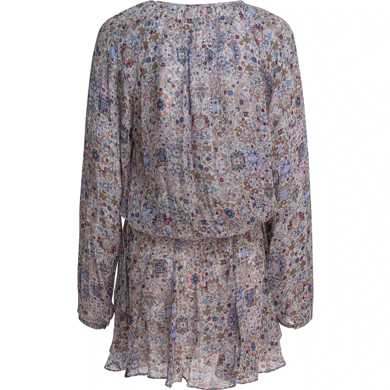 Floral flared dress