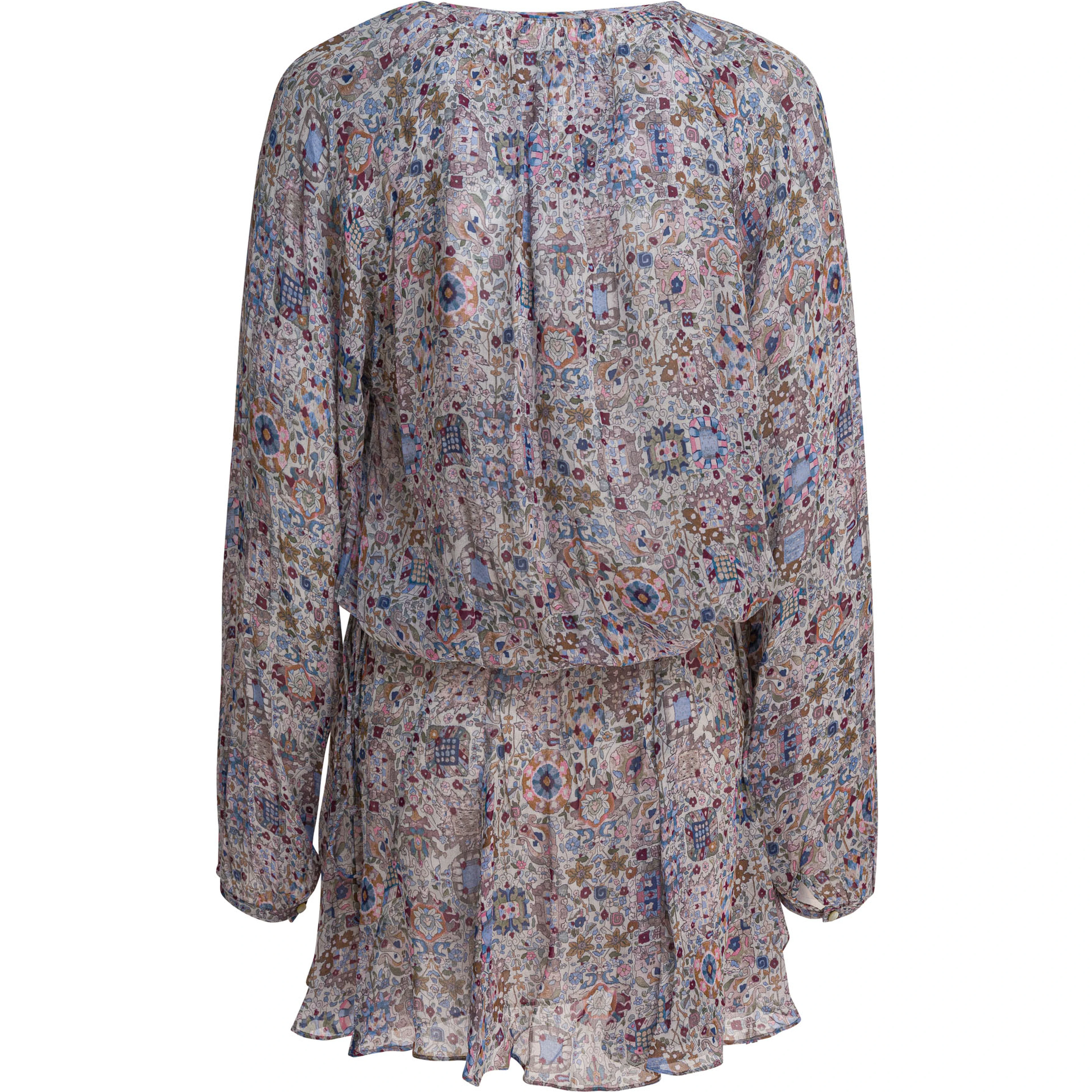 Floral flared dress