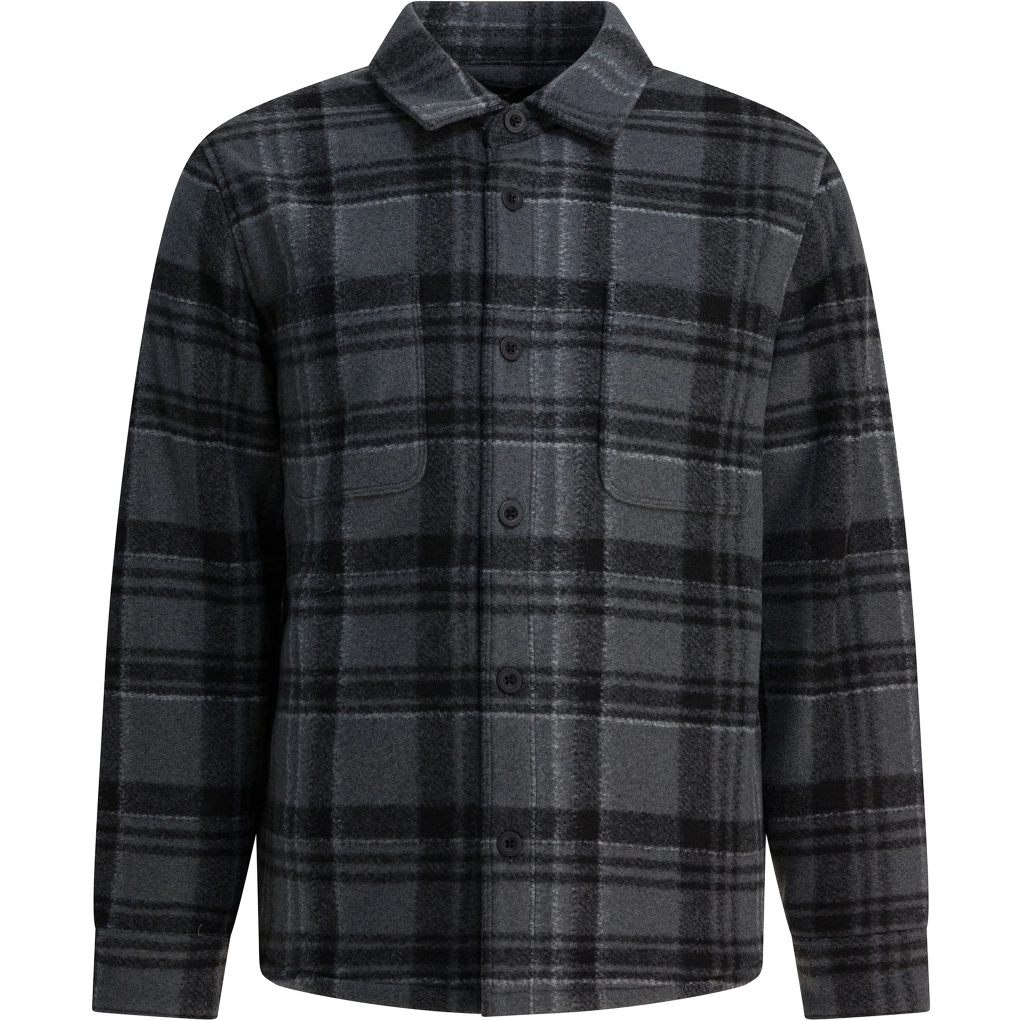 Check overshirt jacket