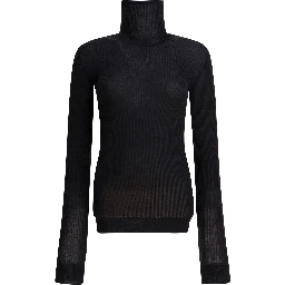 Ribbed turtleneck