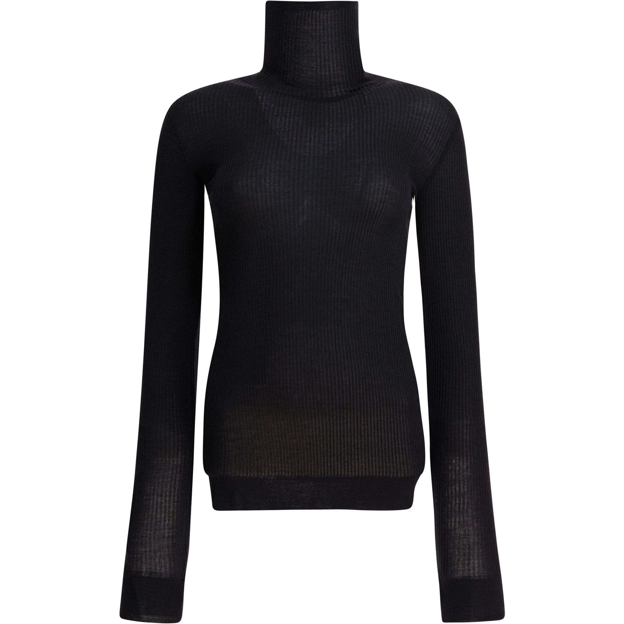 Ribbed turtleneck