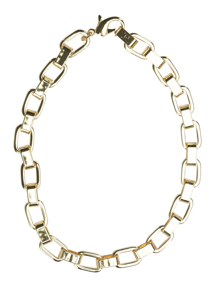 "Lace Emily Gold" Necklace