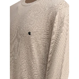 Crew-neck sweater with logo