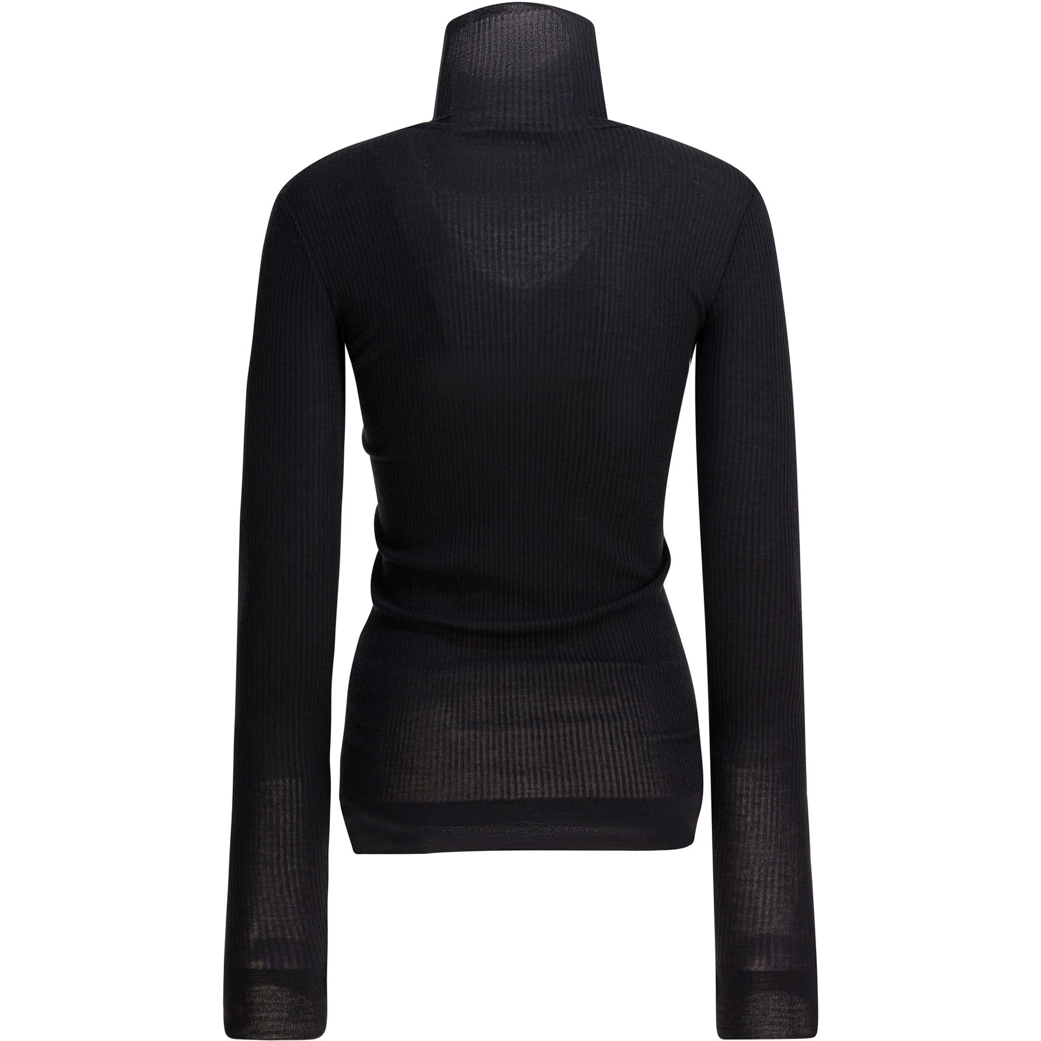 Ribbed turtleneck