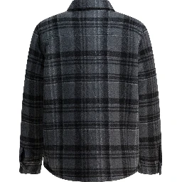 Check overshirt jacket