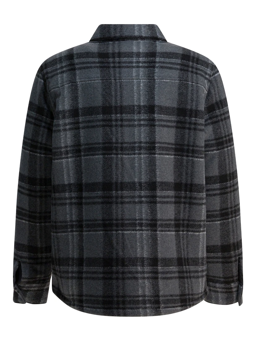 Check overshirt jacket