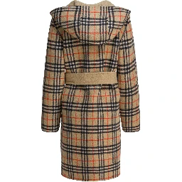 Reversible wool coat