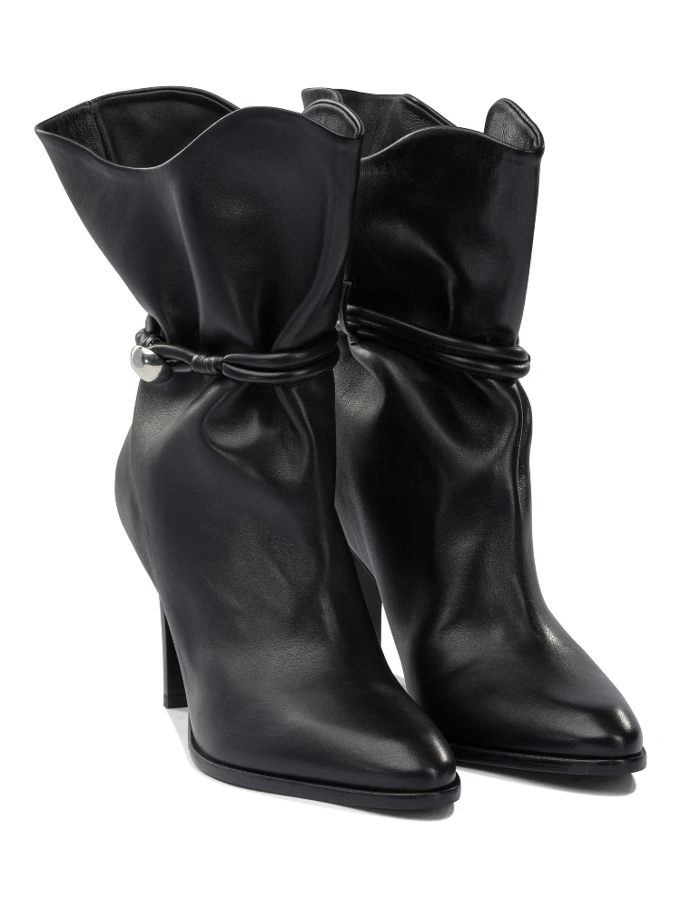 "Lolya" 80mm ankle boots alternative