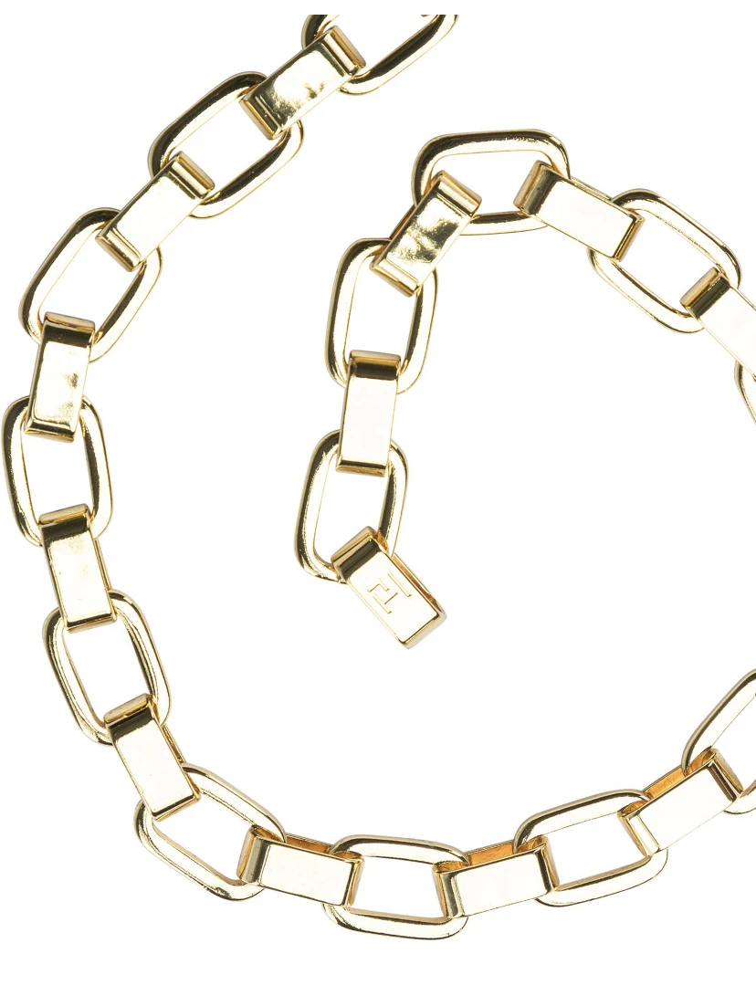 "Lace Emily Gold" Necklace