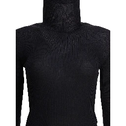Ribbed turtleneck