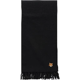 Virgin wool fox scarf