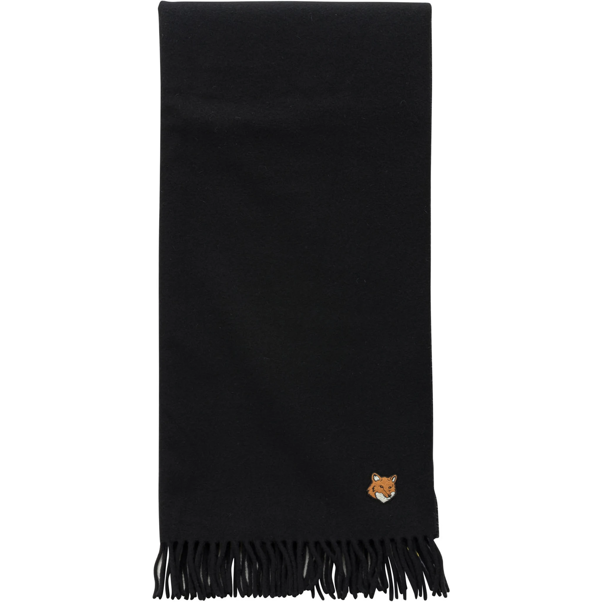 Virgin wool fox scarf