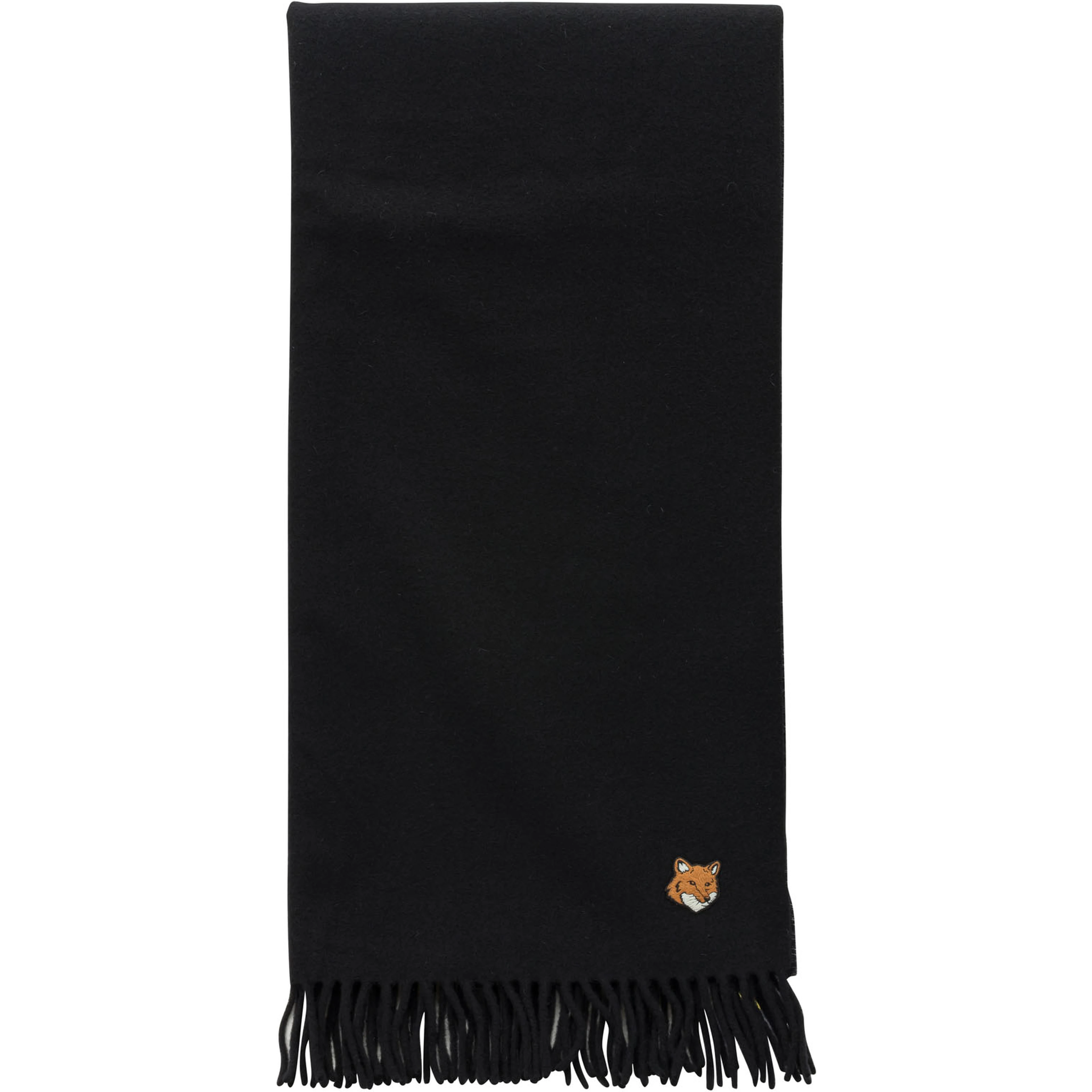Virgin wool fox scarf