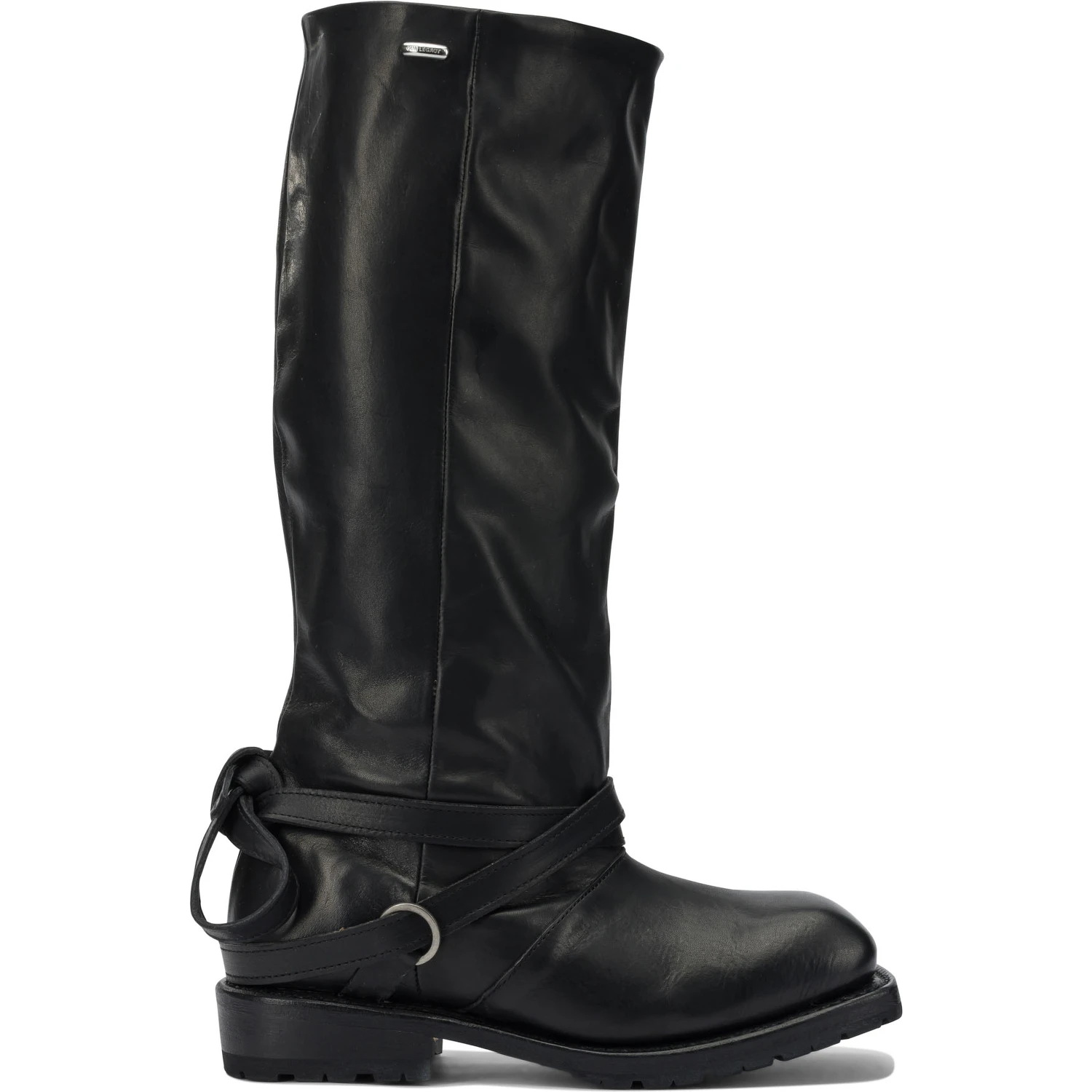 "Cattle Hide" knee boots