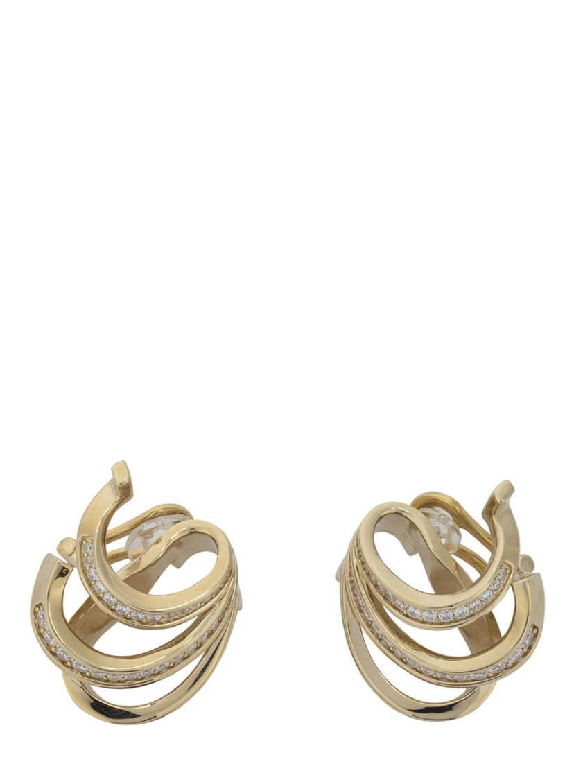 "Triplo Gancini" Earrings