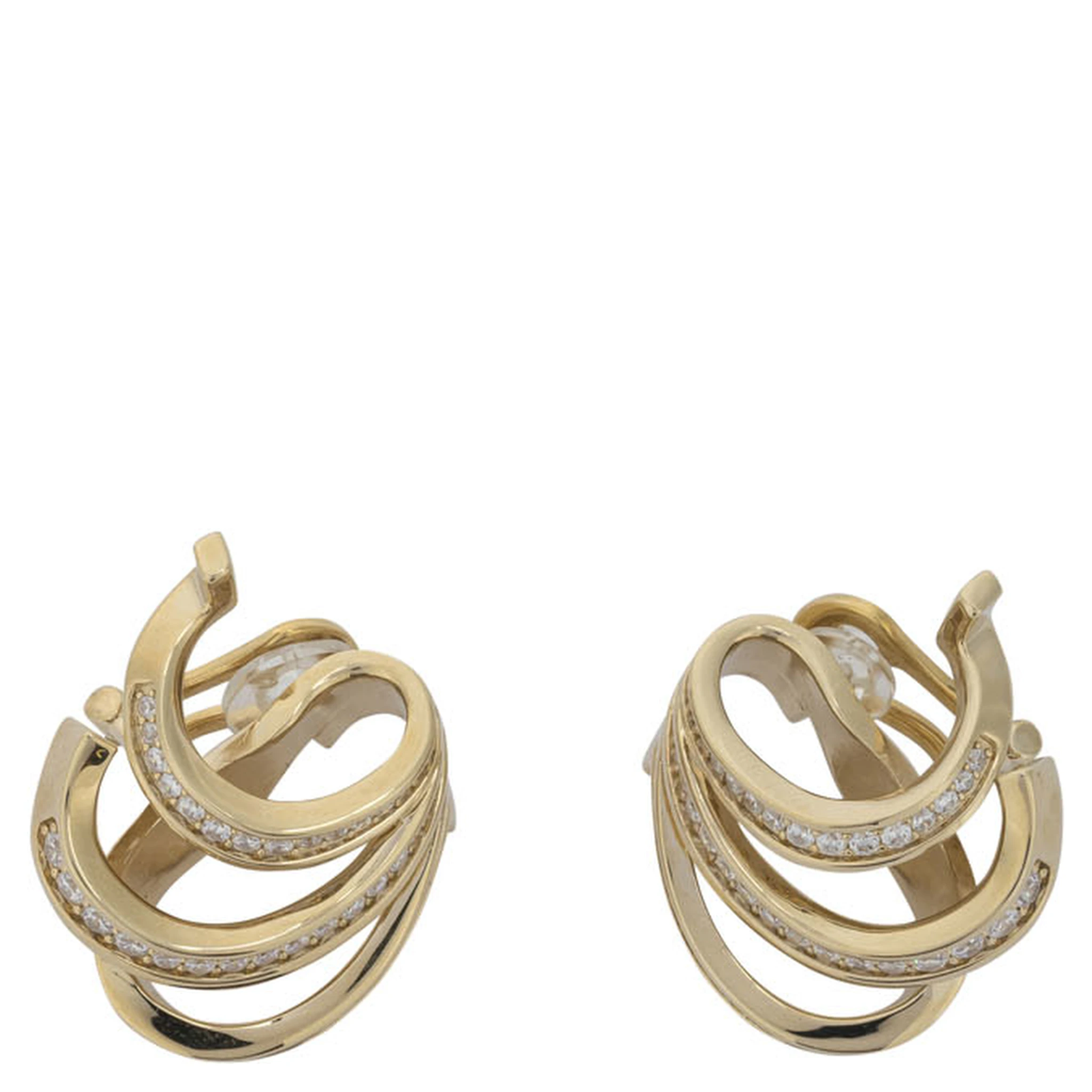 "Triplo Gancini" Earrings