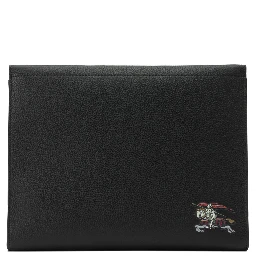 Leather clutch bag with EKD