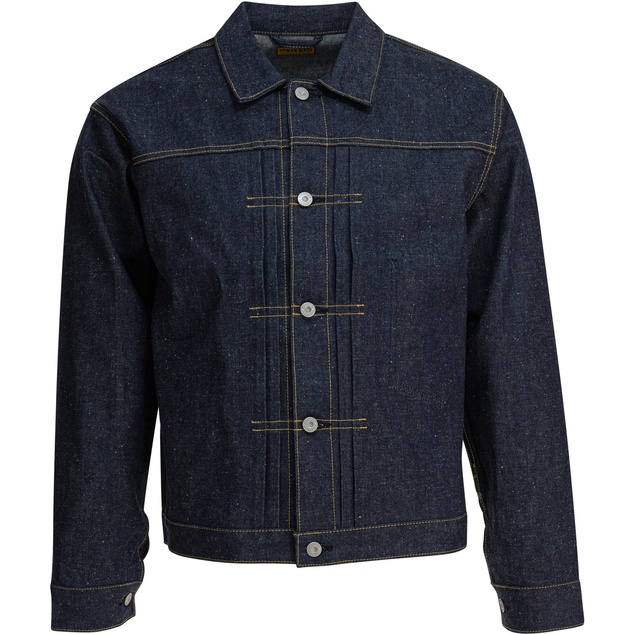 Denim overshirt jacket