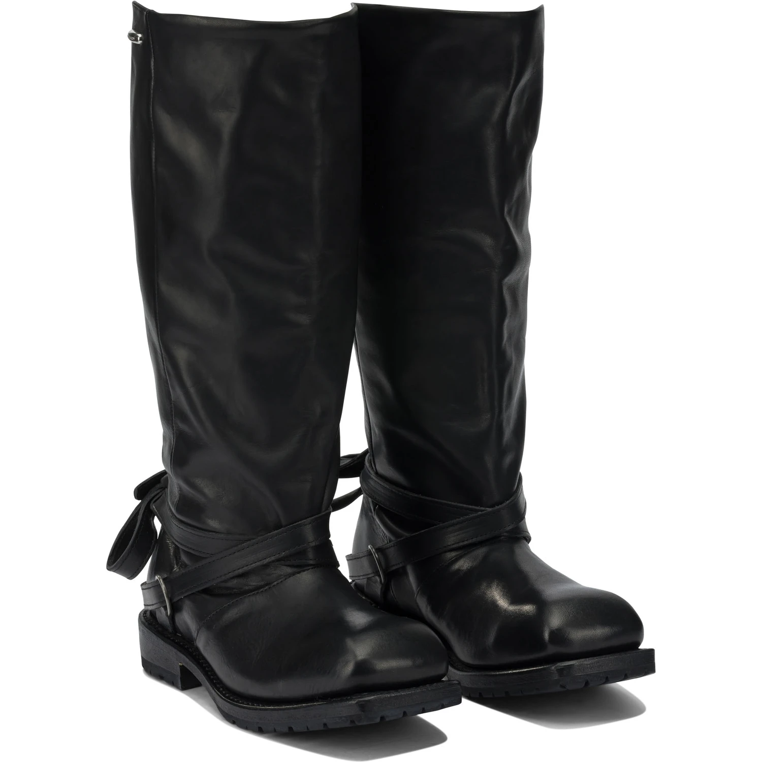 "Cattle Hide" knee boots