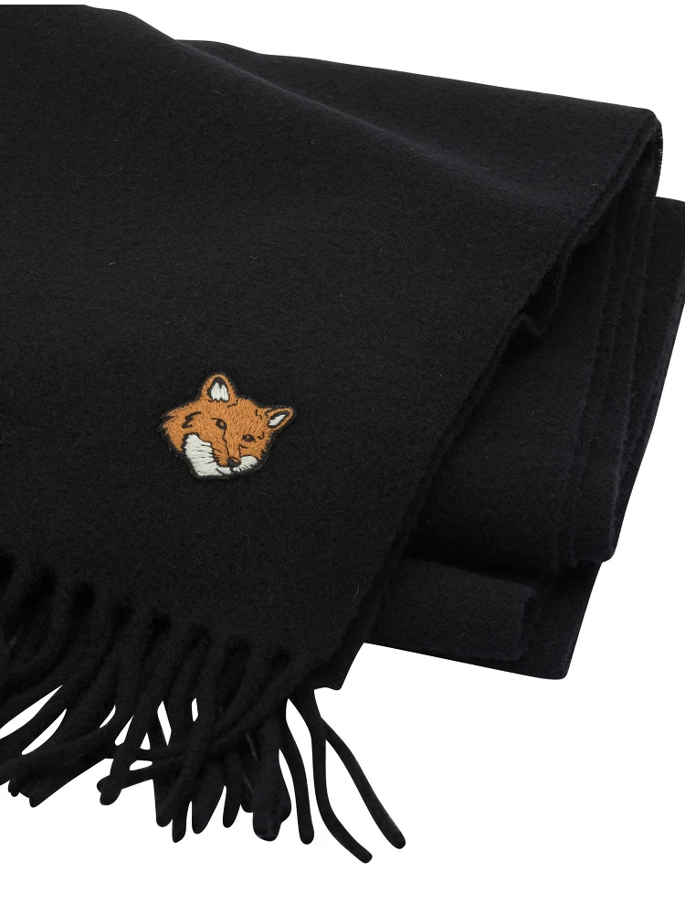 Virgin wool fox scarf alternative