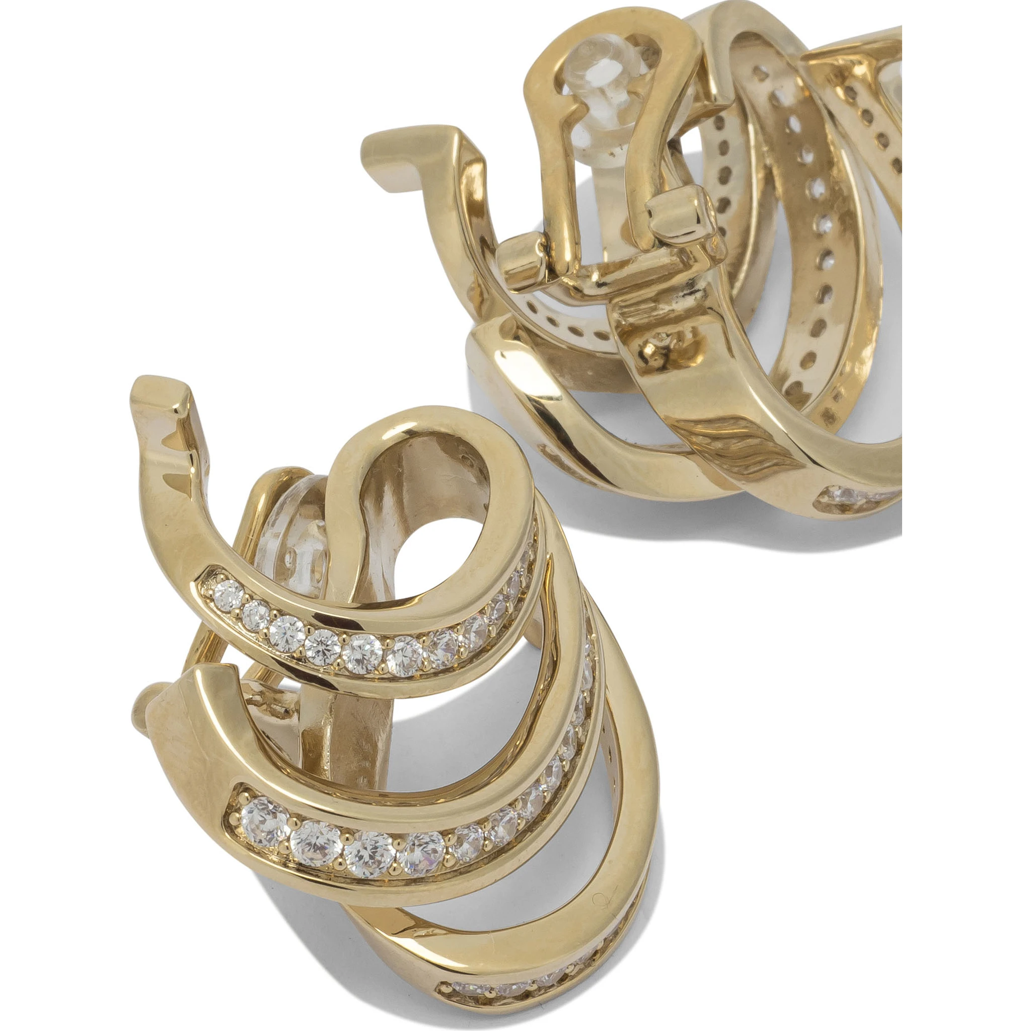 "Triplo Gancini" Earrings