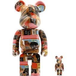 "Be@rbrick Andy Warhol" 100% and 400% toy