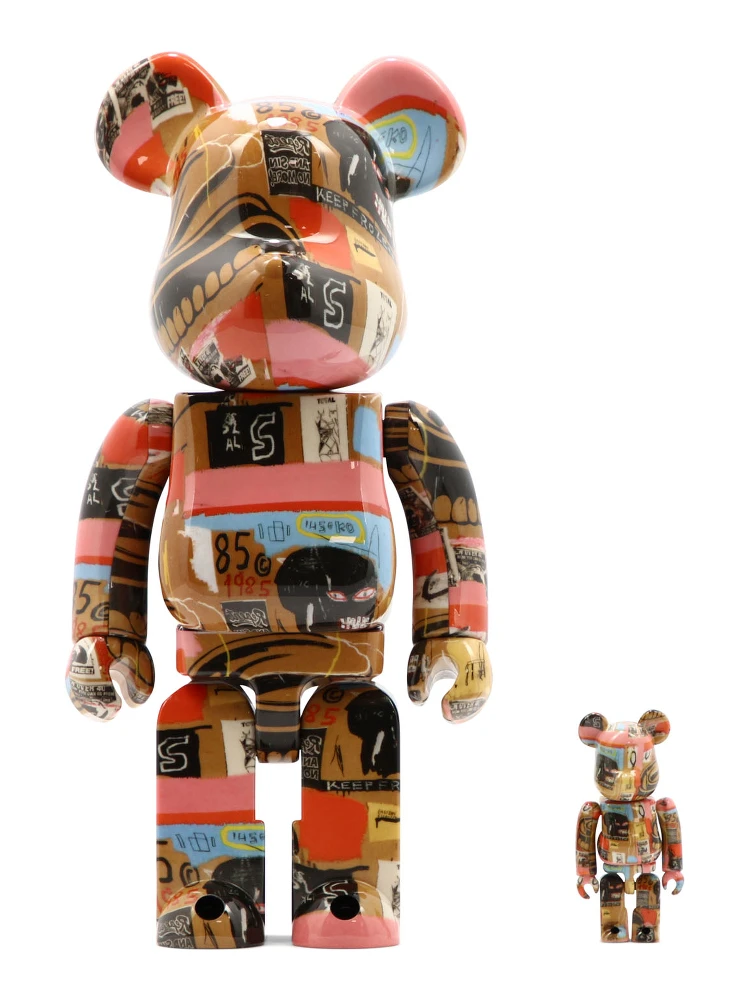 "Be@rbrick Andy Warhol" 100% and 400% toy