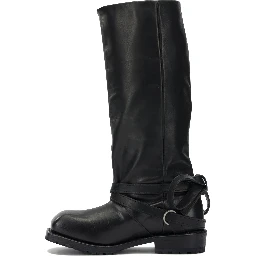 "Cattle Hide" knee boots