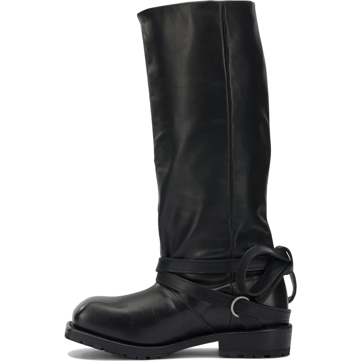 "Cattle Hide" knee boots