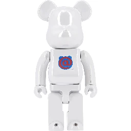 "Be@rbrick 1st Model White Chrome" 400% toy