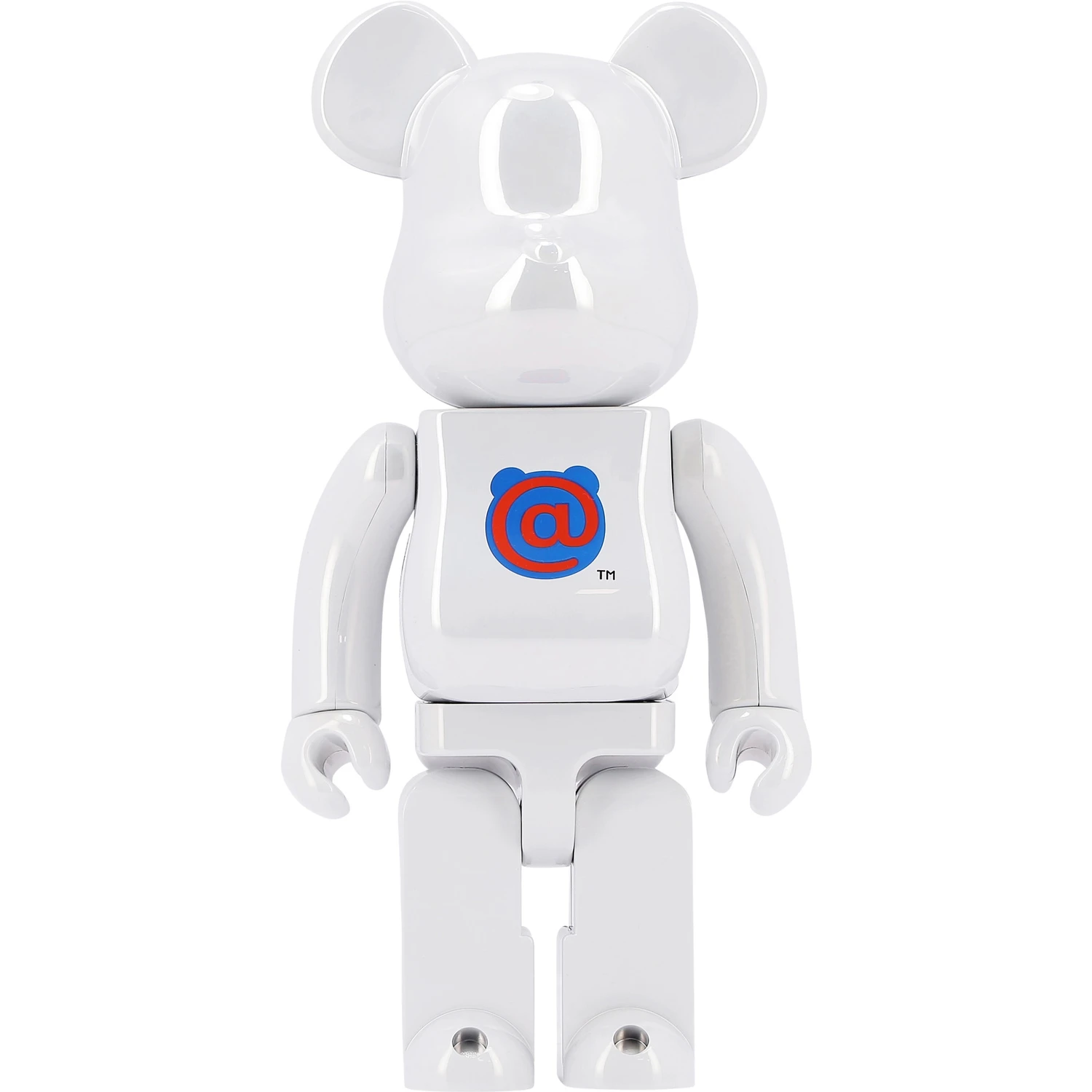 "Be@rbrick 1st Model White Chrome" 400% toy