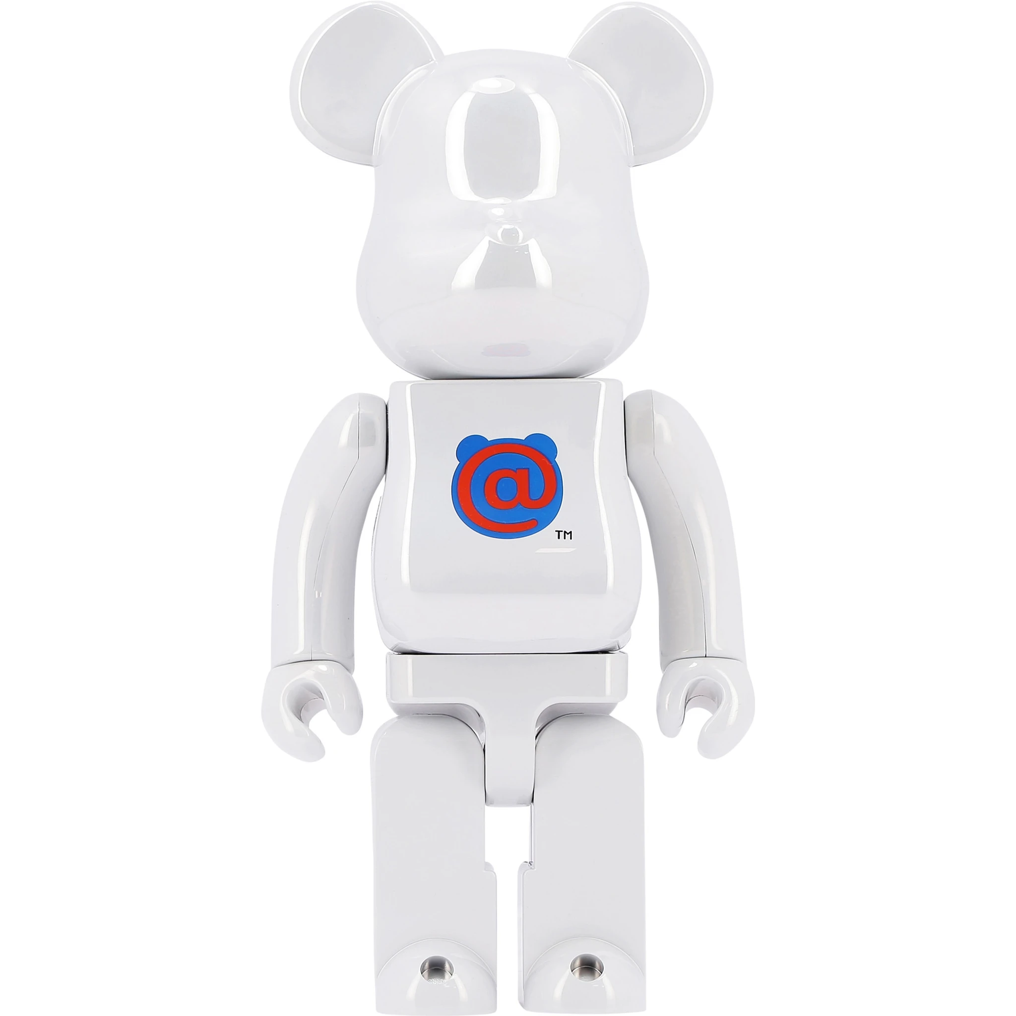 "Be@rbrick 1st Model White Chrome" 400% toy