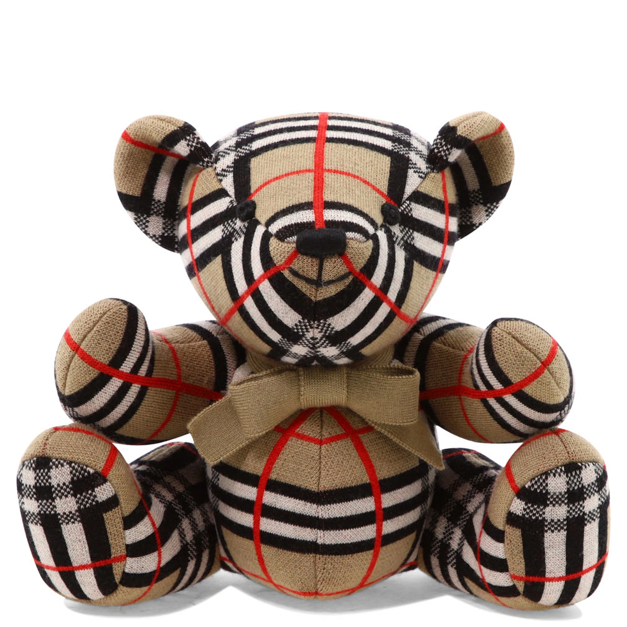 "Check Sitting Bear" puppet