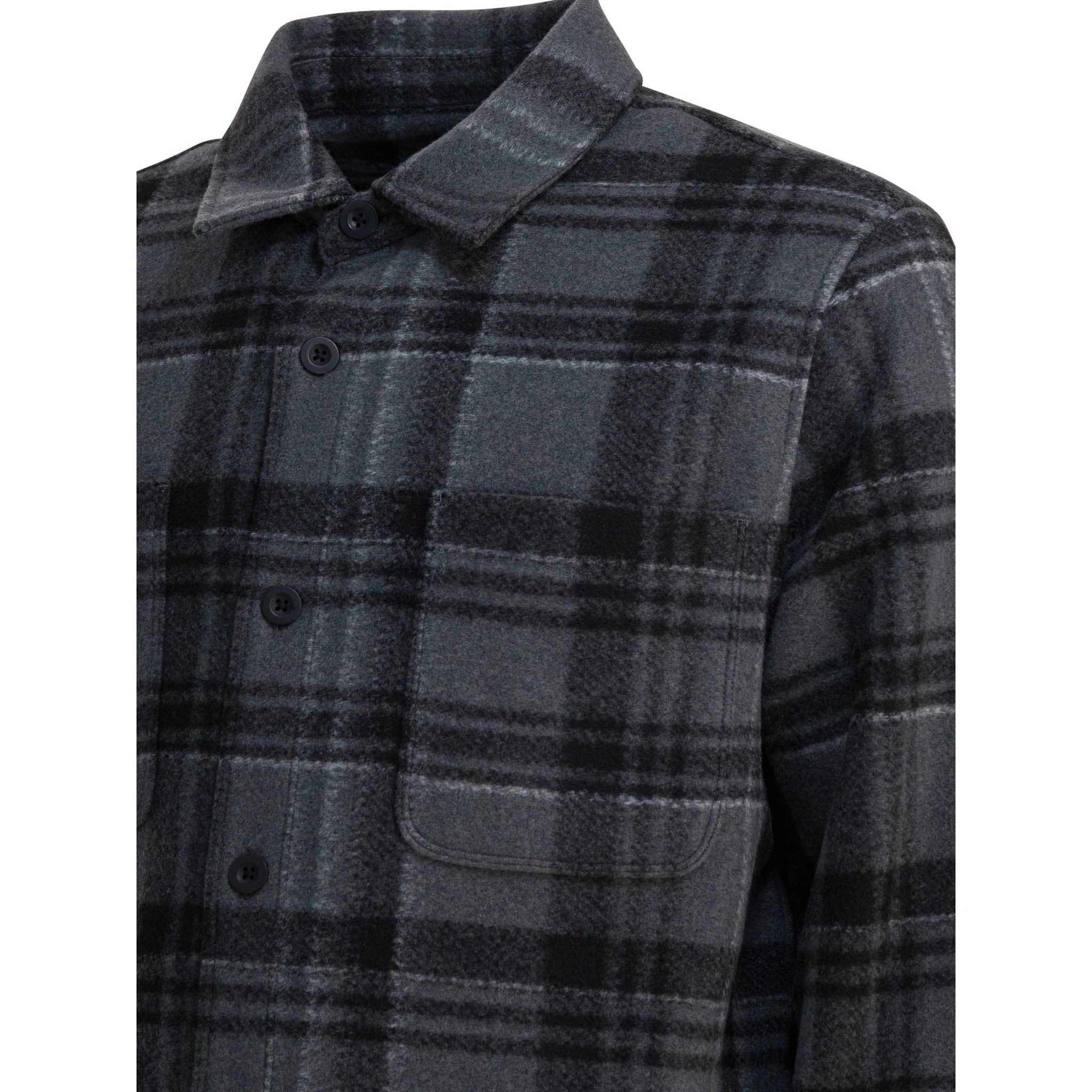 Check overshirt jacket