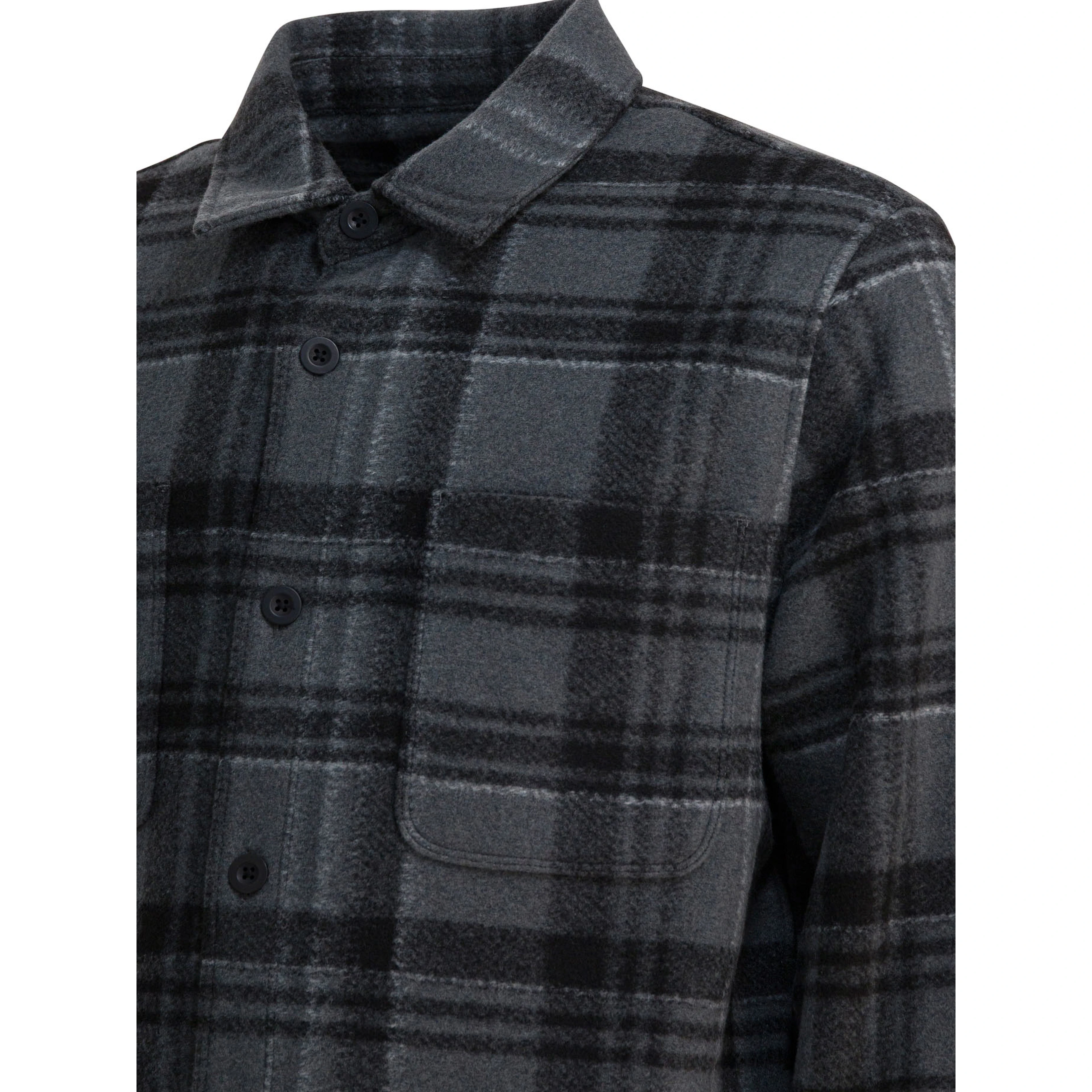 Check overshirt jacket
